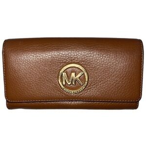 Michael Kors Brown Leather Wallet